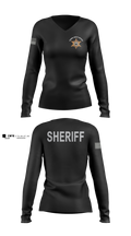 Jefferson County Sheriff SSO Women's Long Sleeve V-neck Shirt - 50