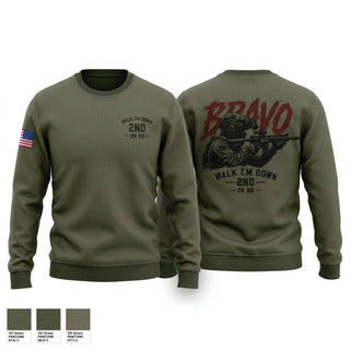 Crew Neck Sweatshirt, Bravo, Marines, Teamtime, Team time, sublimation, custom sports apparel, team uniforms, spirit wear, spiritwear, sports uniforms, custom shirts, team store, custom team store, fundraiser sports, apparel fundraiser