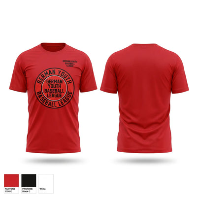 German youth baseball league Short Sleeve Performance Shirt - 2