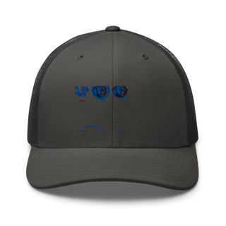 Curlew High School Volleyball 26335411 Retro Trucker Hat | Yupoong 6606