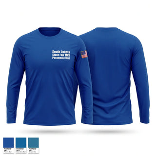 Long Sleeve Performance Shirt, State Fair EMT/Paramedic Unit, EMS/EMT, Teamtime, Team time, sublimation, custom sports apparel, team uniforms, spirit wear, spiritwear, sports uniforms, custom shirts, team store, custom team store, fundraiser sports, apparel fundraiser