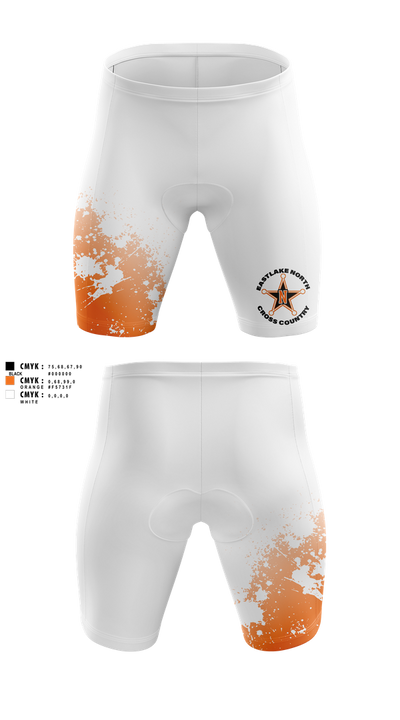 Eastlake North Cross Country 39932009 Men's Compression Shorts - 3