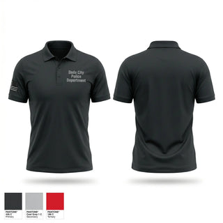 Short Sleeve Performance Polo, Dade City Police Department, Police, Teamtime, Team time, sublimation, custom sports apparel, team uniforms, spirit wear, spiritwear, sports uniforms, custom shirts, team store, custom team store, fundraiser sports, apparel fundraiser