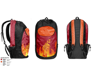Gear Bag, Houston hot shots, Men's Basketball, Teamtime, Team time, sublimation, custom sports apparel, team uniforms, spirit wear, spiritwear, sports uniforms, custom shirts, team store, custom team store, fundraiser sports, apparel fundraiser