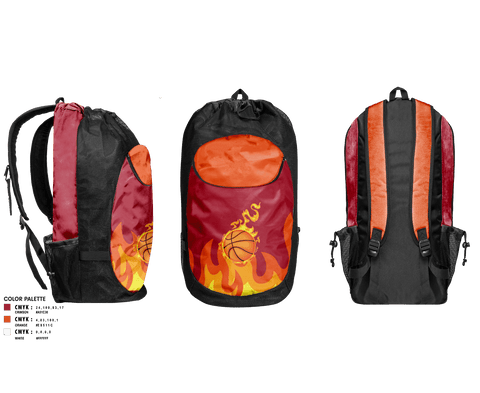 Gear Bag, Houston hot shots, Men's Basketball, Teamtime, Team time, sublimation, custom sports apparel, team uniforms, spirit wear, spiritwear, sports uniforms, custom shirts, team store, custom team store, fundraiser sports, apparel fundraiser