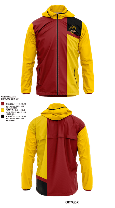 Marco Antonio Firebaugh Softball 60518833 Windbreaker - 1