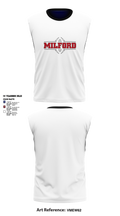Milford Eagles Pop Warner Football and Cheer 85500081 Tank Top - 8
