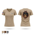 2cr Women's Short Sleeve V-neck Shirt - 1