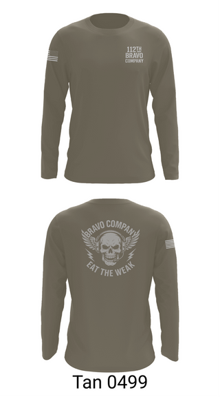 Long Sleeve Performance Shirt, 112th Signal Battalion B CO, , Teamtime, Team time, sublimation, custom sports apparel, team uniforms, spirit wear, spiritwear, sports uniforms, custom shirts, team store, custom team store, fundraiser sports, apparel fundraiser