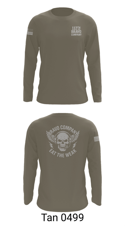 112th Signal Battalion B CO 38281413 Long Sleeve Performance Shirt 66