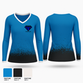 Sauk Valley Wrestling Club 85536516 Women's Long Sleeve V-neck Shirt - 1