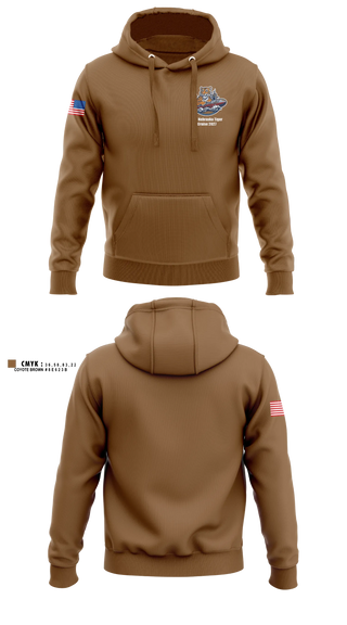 Hoodie, USS NEB GOLD TIGER CRUISE 27, Navy, Teamtime, Team time, sublimation, custom sports apparel, team uniforms, spirit wear, spiritwear, sports uniforms, custom shirts, team store, custom team store, fundraiser sports, apparel fundraiser