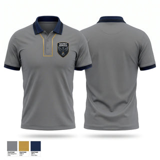 Short Sleeve Performance Polo, Secret Service, Men's Soccer, Teamtime, Team time, sublimation, custom sports apparel, team uniforms, spirit wear, spiritwear, sports uniforms, custom shirts, team store, custom team store, fundraiser sports, apparel fundraiser