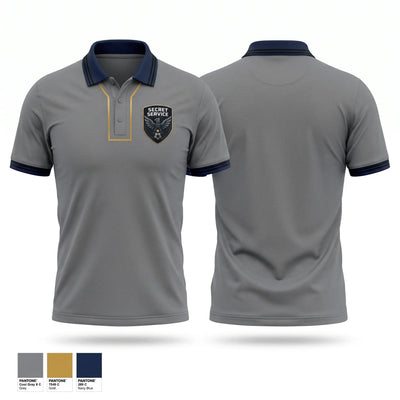 Secret Service Short Sleeve Performance Polo - 1
