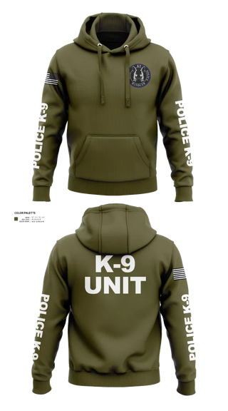 Hoodie, EPD K-9, Police, Teamtime, Team time, sublimation, custom sports apparel, team uniforms, spirit wear, spiritwear, sports uniforms, custom shirts, team store, custom team store, fundraiser sports, apparel fundraiser