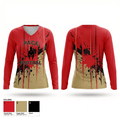 PACE 84066252 Women's Long Sleeve V-neck Shirt - 2