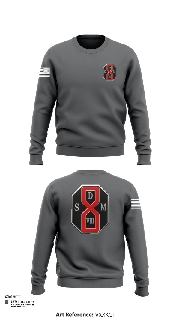 Crew Neck Sweatshirt, San Dimas Sheriffs Station, , Teamtime, Team time, sublimation, custom sports apparel, team uniforms, spirit wear, spiritwear, sports uniforms, custom shirts, team store, custom team store, fundraiser sports, apparel fundraiser