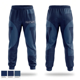 Sweatpants, Western Michigan University Public Safety, Police, Teamtime, Team time, sublimation, custom sports apparel, team uniforms, spirit wear, spiritwear, sports uniforms, custom shirts, team store, custom team store, fundraiser sports, apparel fundraiser
