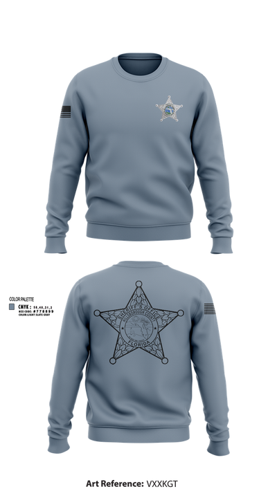 District I Street Crimes 1468514 Crew Neck Sweatshirt - 102