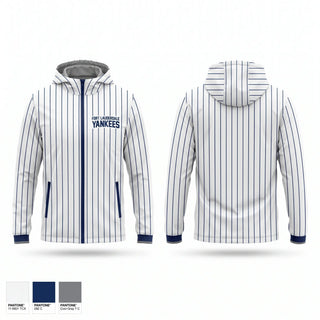 Windbreaker, Fort Lauderdale Yankees, Baseball, Teamtime, Team time, sublimation, custom sports apparel, team uniforms, spirit wear, spiritwear, sports uniforms, custom shirts, team store, custom team store, fundraiser sports, apparel fundraiser