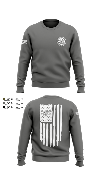 PCSO Black Knights 43803915 Crew Neck Sweatshirt - 2