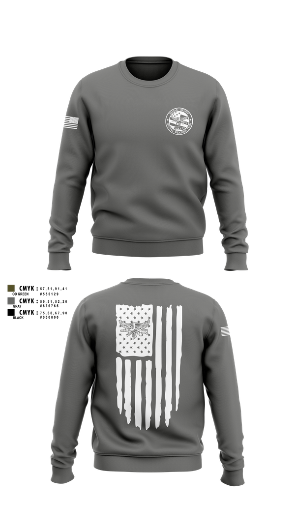 Crew Neck Sweatshirt, PCSO Black Knights, , Teamtime, Team time, sublimation, custom sports apparel, team uniforms, spirit wear, spiritwear, sports uniforms, custom shirts, team store, custom team store, fundraiser sports, apparel fundraiser
