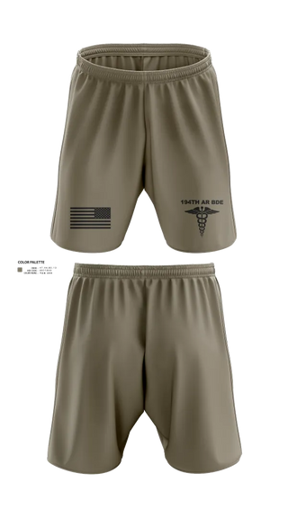 Athletic Shorts With Pockets, 194th AR BDE HRT Medics, Army, Teamtime, Team time, sublimation, custom sports apparel, team uniforms, spirit wear, spiritwear, sports uniforms, custom shirts, team store, custom team store, fundraiser sports, apparel fundraiser