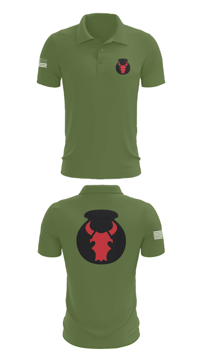 2nd Brigade Combat Team, 34th Infantry Division 70641214 Short Sleeve Performance Polo - 45