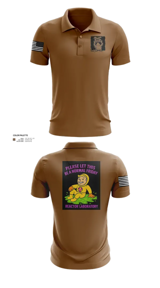 Short Sleeve Performance Polo, USS Jefferson City SSN-759 Reactor Labratory, Navy, Teamtime, Team time, sublimation, custom sports apparel, team uniforms, spirit wear, spiritwear, sports uniforms, custom shirts, team store, custom team store, fundraiser sports, apparel fundraiser