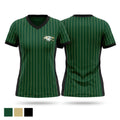 Chequamegon Baseball Women's Short Sleeve V-neck Shirt - 1
