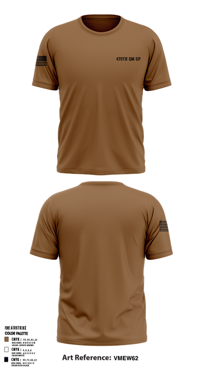 475th QM GP 38545111 Old School Cotton Feel Shirt - 1