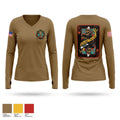 Station 47 Women's Long Sleeve V-neck Shirt - 1