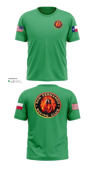 Short Sleeve Performance Shirt, San Fernando Boxing Club, Spirit Store, Teamtime, Team time, sublimation, custom sports apparel, team uniforms, spirit wear, spiritwear, sports uniforms, custom shirts, team store, custom team store, fundraiser sports, apparel fundraiser
