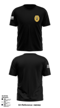 Navy Police Soft Poly Tee Cotton Like Feel - 5