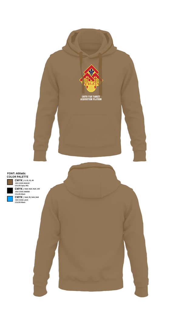Hoodie, 130th FAB Target Acquisition Platoon, , Teamtime, Team time, sublimation, custom sports apparel, team uniforms, spirit wear, spiritwear, sports uniforms, custom shirts, team store, custom team store, fundraiser sports, apparel fundraiser