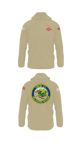 Windbreaker, NMCB  27, Navy, Teamtime, Team time, sublimation, custom sports apparel, team uniforms, spirit wear, spiritwear, sports uniforms, custom shirts, team store, custom team store, fundraiser sports, apparel fundraiser