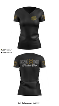 Waxhaw Fire Women's Short Sleeve V-neck Shirt - 11