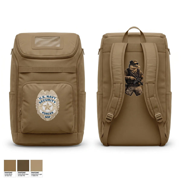 Gear Bag, NSF Security, Navy, Teamtime, Team time, sublimation, custom sports apparel, team uniforms, spirit wear, spiritwear, sports uniforms, custom shirts, team store, custom team store, fundraiser sports, apparel fundraiser