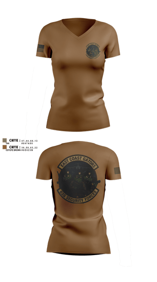 Womens Short Sleeve Vneck Shirt, 628 Security Forces, Air Force, Teamtime, Team time, sublimation, custom sports apparel, team uniforms, spirit wear, spiritwear, sports uniforms, custom shirts, team store, custom team store, fundraiser sports, apparel fundraiser