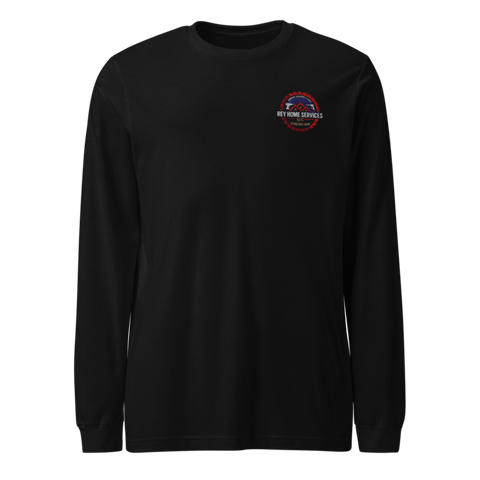 Rey Home Services LLC 27027098 Unisex Long Sleeve Tee | Bella + Canvas 3501