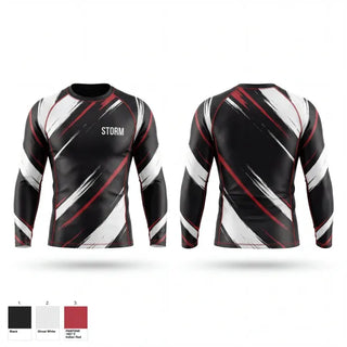 Long Sleeve Rash Guard Shirt, STORM, , Teamtime, Team time, sublimation, custom sports apparel, team uniforms, spirit wear, spiritwear, sports uniforms, custom shirts, team store, custom team store, fundraiser sports, apparel fundraiser