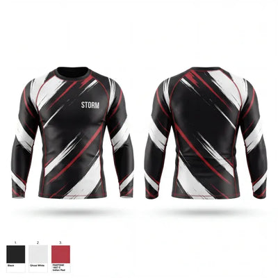 STORM 5526411 Long Sleeve Rash Guard Shirt - 1