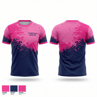 Short Sleeve Performance Shirt, Carolina Misfits, Softball, Teamtime, Team time, sublimation, custom sports apparel, team uniforms, spirit wear, spiritwear, sports uniforms, custom shirts, team store, custom team store, fundraiser sports, apparel fundraiser