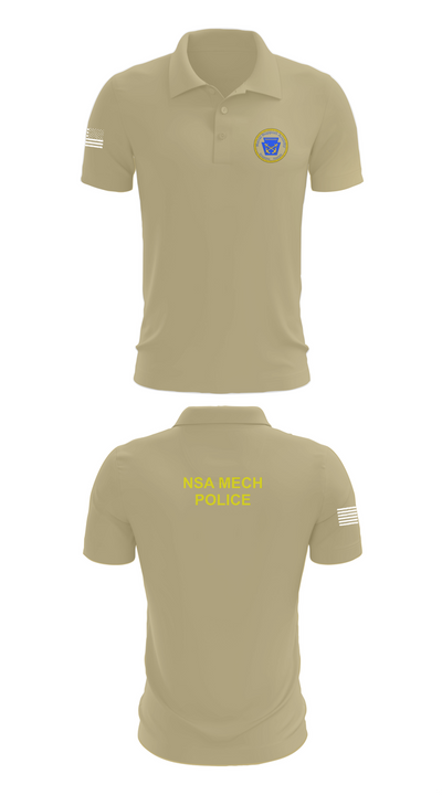 NSA Mechanicsburg 84971329 Short Sleeve Performance Polo - 83