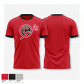 Clinton Red Devils 67578170 Short Sleeve Performance Shirt - 2