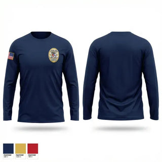 Long Sleeve Performance Shirt, Parma Department of Public Safety, Fire Department, Teamtime, Team time, sublimation, custom sports apparel, team uniforms, spirit wear, spiritwear, sports uniforms, custom shirts, team store, custom team store, fundraiser sports, apparel fundraiser