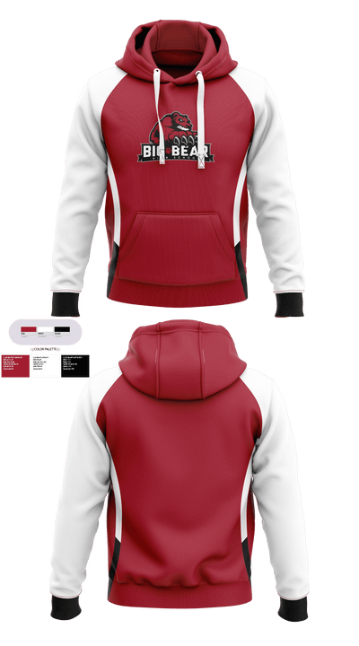 Big Bear High School Volleyball 51513520 Hoodie - 1
