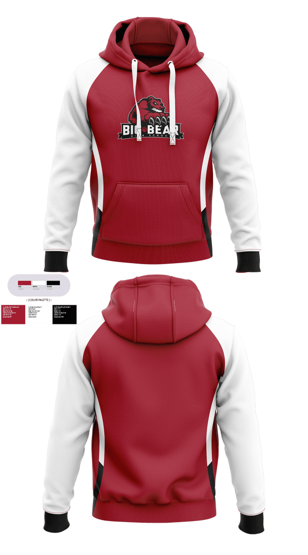 Hoodie, Big Bear High School Volleyball, Women's Volleyball, Teamtime, Team time, sublimation, custom sports apparel, team uniforms, spirit wear, spiritwear, sports uniforms, custom shirts, team store, custom team store, fundraiser sports, apparel fundraiser