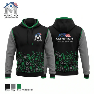 Mancino construction USA Hoodie - 1