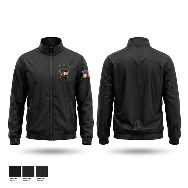 Windbreaker, Eldridge Police Department, Police, Teamtime, Team time, sublimation, custom sports apparel, team uniforms, spirit wear, spiritwear, sports uniforms, custom shirts, team store, custom team store, fundraiser sports, apparel fundraiser